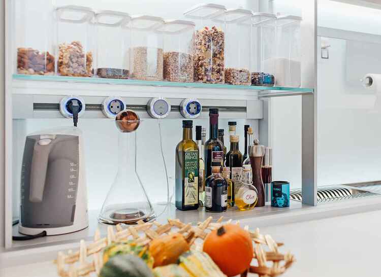 Architekturk&uuml;che bis ins Detail verliebt