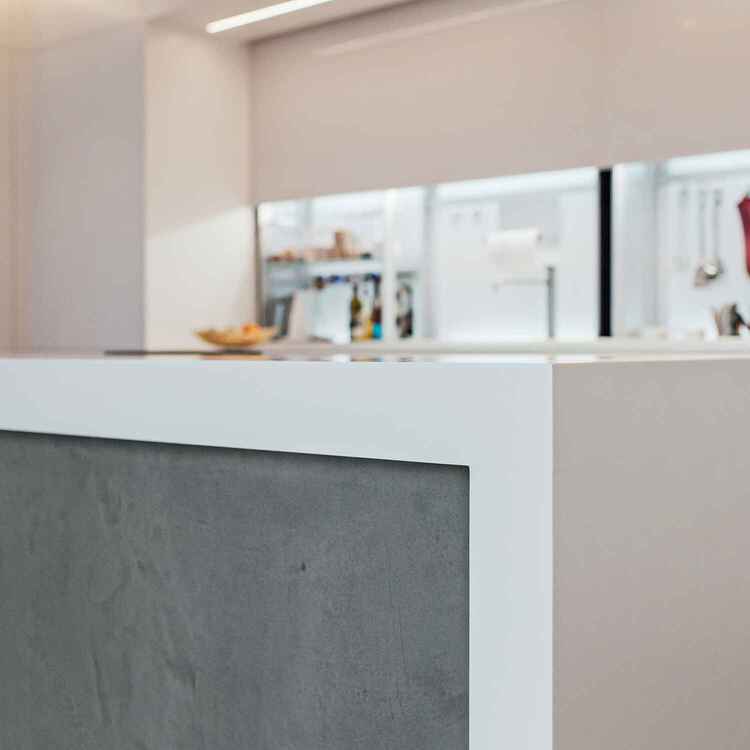 Architekturk&uuml;che bis ins Detail verliebt