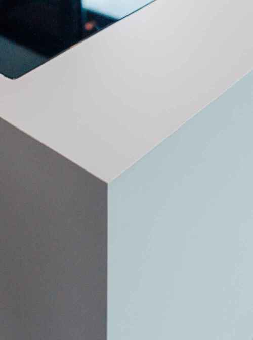 Manufakturk&uuml;che mit Ausblick